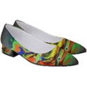 Abstract Transparent Background Women s Low Heels View3