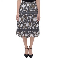 Floral Pattern Background Classic Midi Skirt