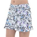 Floral Pattern Background Tennis Skirt View1