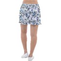 Floral Pattern Background Tennis Skirt View2