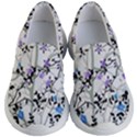 Floral Pattern Background Kids  Lightweight Slip Ons View1