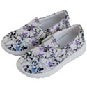 Floral Pattern Background Kids  Lightweight Slip Ons View2