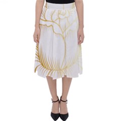 Golden Rose Stakes Classic Midi Skirt by Sudhe