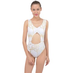 Golden Rose Stakes Center Cut Out Swimsuit