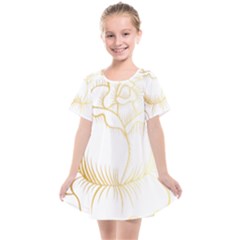 Golden Rose Stakes Kids  Smock Dress