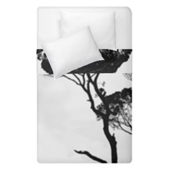 Silhouette Photo Of Trees Duvet Cover Double Side (single Size) by Sudhe