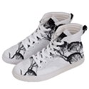 Silhouette Photo Of Trees Men s Hi-Top Skate Sneakers View2