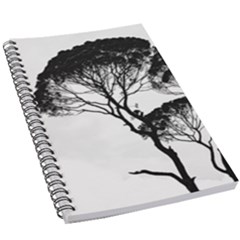 Silhouette Photo Of Trees 5 5  X 8 5  Notebook