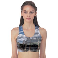 Architecture Big Ben Bridge Buildings Sports Bra by Sudhe