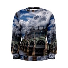 Architecture Big Ben Bridge Buildings Women s Sweatshirt by Sudhe