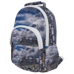 Architecture Big Ben Bridge Buildings Rounded Multi Pocket Backpack