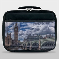 Architecture Big Ben Bridge Buildings Lunch Bag by Sudhe