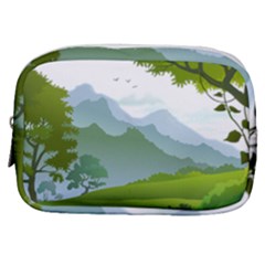 Forest Landscape Photography Illustration Make Up Pouch (small)