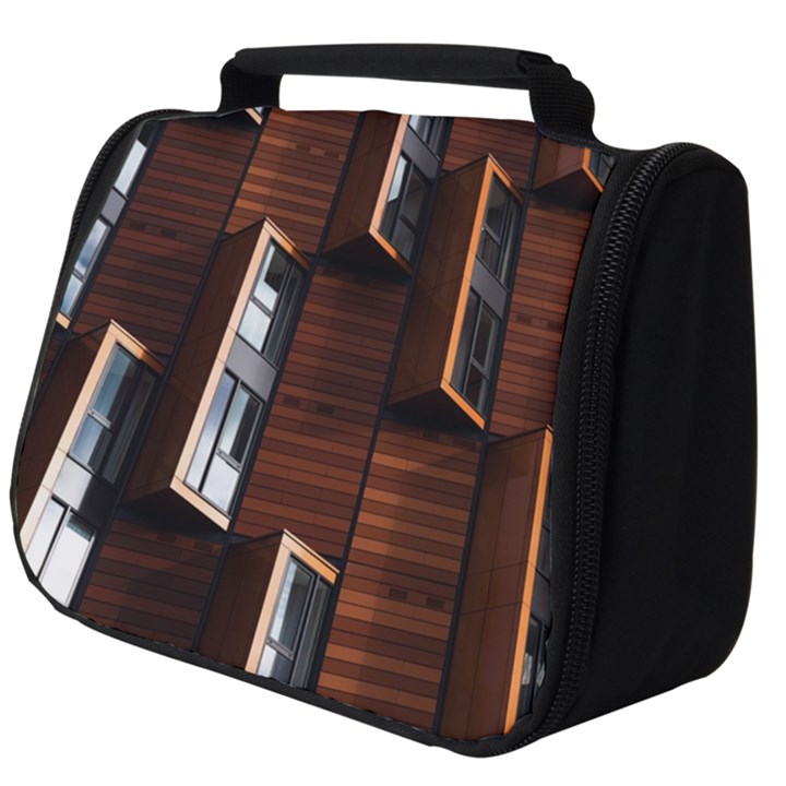 Abstract Architecture Building Business Full Print Travel Pouch (Big)