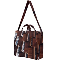 Abstract Architecture Building Business Square Shoulder Tote Bag