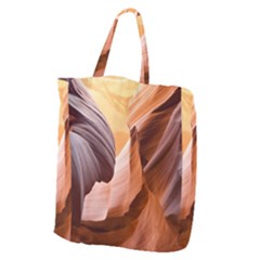 Light Landscape Nature Red Giant Grocery Tote by Sudhe