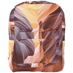 Light Landscape Nature Red Full Print Backpack by Sudhe