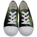 Scenic View Of Rice Paddy Kids  Low Top Canvas Sneakers View1