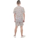 Vector Classical Pattern Men s Mesh Tee and Shorts Set View2