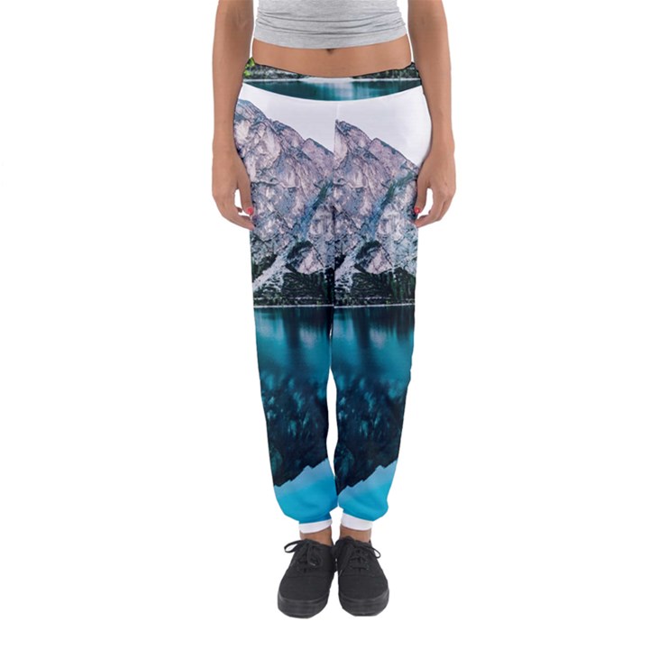 Daylight Forest Glossy Lake Women s Jogger Sweatpants