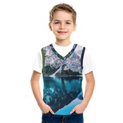 Daylight Forest Glossy Lake Kids  Sportswear by Sudhe