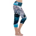 Daylight Forest Glossy Lake Capri Yoga Leggings View3