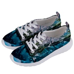 Daylight Forest Glossy Lake Women s Lightweight Sports Shoes by Sudhe