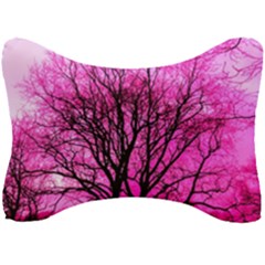 Pink Silhouette Tree Seat Head Rest Cushion