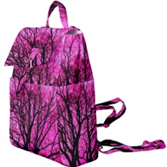 Pink Silhouette Tree Buckle Everyday Backpack