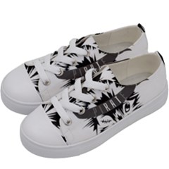 Pirate Rat Animal Pet Danger Kids  Low Top Canvas Sneakers by Sudhe