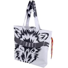 Pirate Rat Animal Pet Danger Drawstring Tote Bag