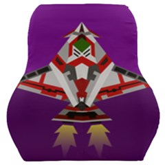 Toy Plane Outer Space Launching Car Seat Back Cushion  by Sudhe