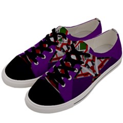 Toy Plane Outer Space Launching Men s Low Top Canvas Sneakers by Sudhe