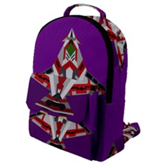 Toy Plane Outer Space Launching Flap Pocket Backpack (small)