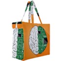 Technology Brain Digital Creative Canvas Travel Bag View3