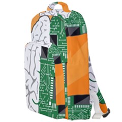 Technology Brain Digital Creative Double Compartment Backpack