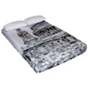 Line Art Architecture Church Fitted Sheet (Queen Size) View2