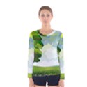 Landscape Nature Natural Sky Women s Long Sleeve Tee View1