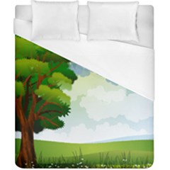 Landscape Nature Natural Sky Duvet Cover (california King Size) by Sudhe