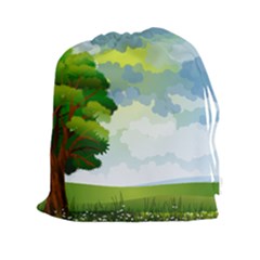 Landscape Nature Natural Sky Drawstring Pouch (xxl) by Sudhe