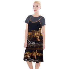 Budapest Buda Castle Building Scape Camis Fishtail Dress