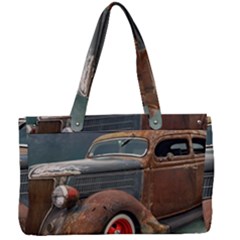 Auto Old Car Automotive Retro Canvas Work Bag