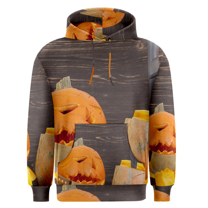 Old crumpled pumpkin Men s Pullover Hoodie