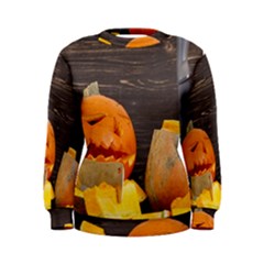 Old Crumpled Pumpkin Women s Sweatshirt by rsooll