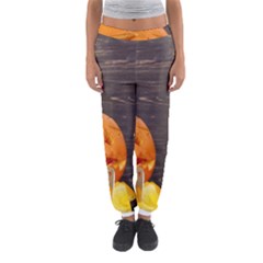 Old Crumpled Pumpkin Women s Jogger Sweatpants by rsooll