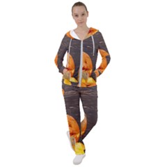 Old Crumpled Pumpkin Women s Tracksuit