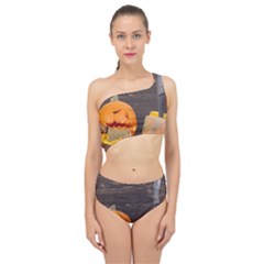 Old Crumpled Pumpkin Spliced Up Two Piece Swimsuit by rsooll