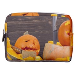 Old Crumpled Pumpkin Make Up Pouch (medium) by rsooll