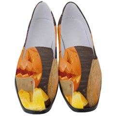 Old Crumpled Pumpkin Women s Classic Loafer Heels by rsooll