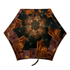 Geology Sand Stone Canyon Mini Folding Umbrellas